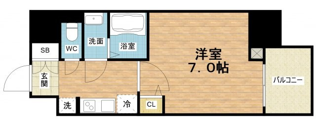 【間取り】 | WORVE大阪本町