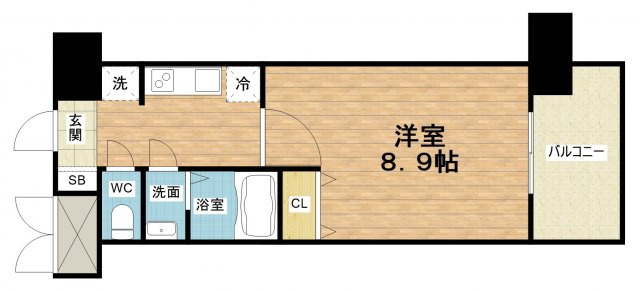 【間取り】 | スプランディッド京橋EAST