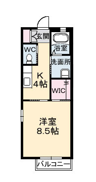 カーサ・ア・コルテ　Ⅰの間取り