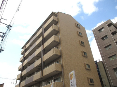 【外観】 | マリンズ淡路 | 外壁タイル張りのお洒落なマンションです