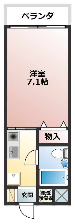 グレイスフル山本の間取り