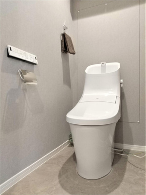 【トイレ】 | 星和門前仲町ハイツ | ゆったりとした空間のトイレです