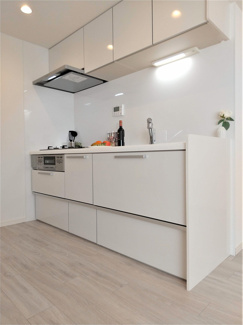 【キッチン】 | 星和門前仲町ハイツ | コンパクトなキッチンで掃除もラクラク