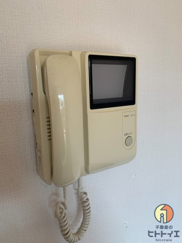 アソシエ弐番館のセキュリティ|モニター付きインターホンです