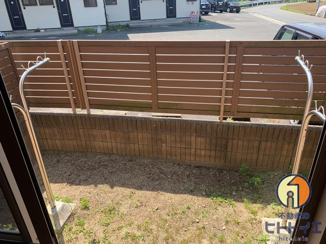 アソシエ弐番館の庭|お庭でゆったりと過ごせます