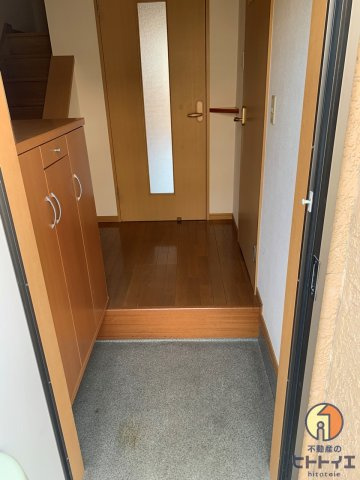 アソシエ弐番館の玄関|ゆったりとした玄関です