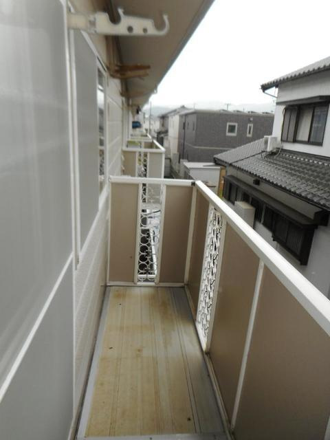 ニューシティタカのバルコニー