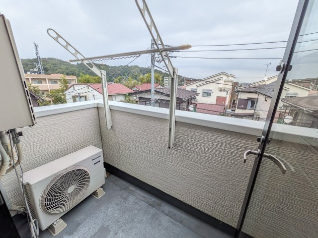 メルディア西生田Ⅰのバルコニー