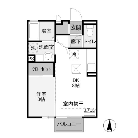 【間取り】 | アビターレ狸塚