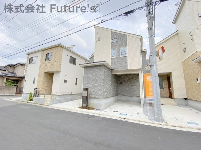 八潮市緑町1丁目　新築戸建　全8棟　3号棟の外観|八潮市緑町1丁目・限定２棟となりました！長期優良住宅！