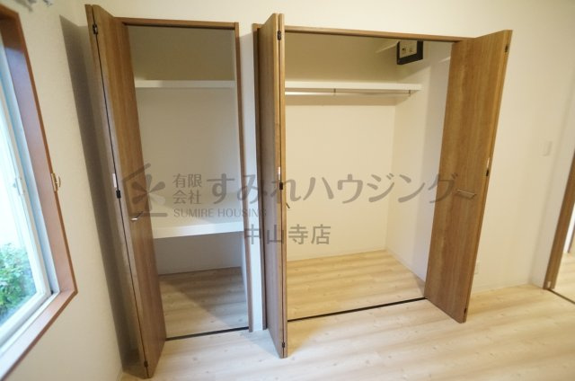 バーゴラウンドハイツの収納