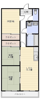 【間取り】 | サンヴェール高槻