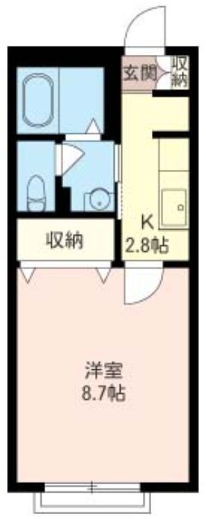 ソレーユ船橋の間取り
