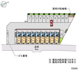 【区画図】 | レオパレスセピアコートK