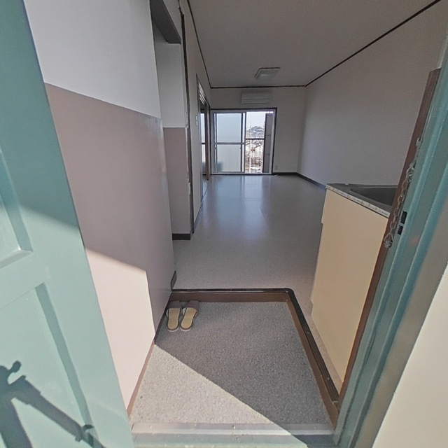 オークラパークマンションの玄関