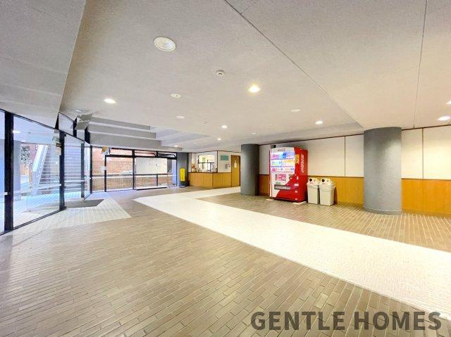 サンライフ香椎　B棟のエントランス