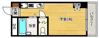 【間取り】 | エムロード蒲生