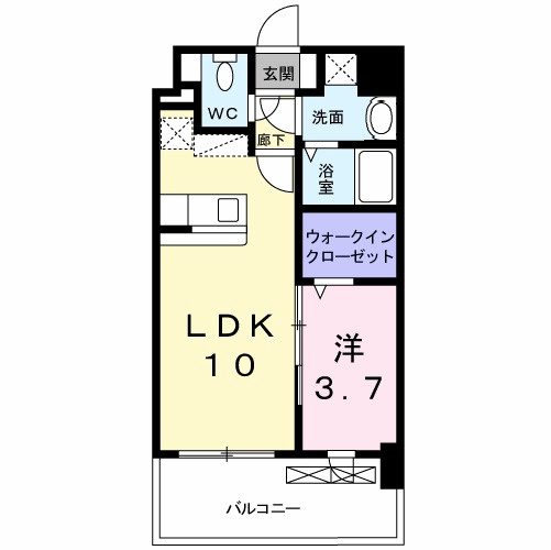 【間取り】 | グランドクリーンヒット松田