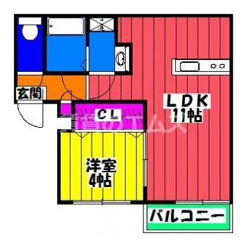 【間取り】 | リテラ大楠 | リテラ大楠の間取り