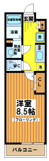 【間取り】 | クラスタ笹塚