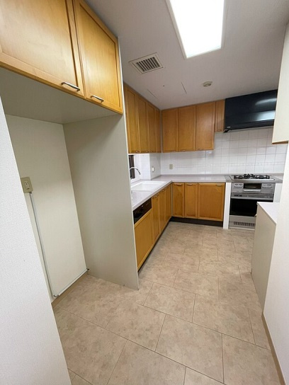 港区西麻布４丁目の賃貸マンションのキッチン