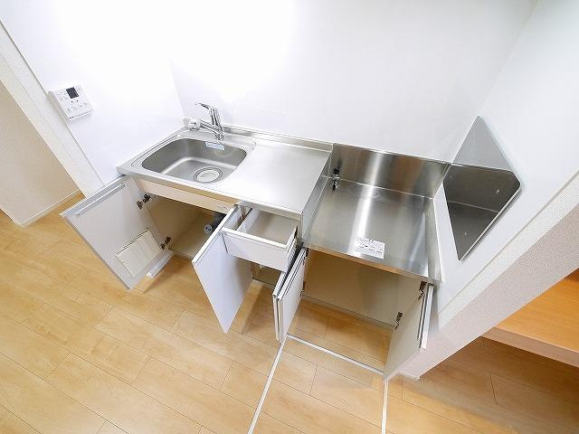 フォンテーヌ　Ｎ-Ⅵのキッチン|お料理しやすいキッチンです