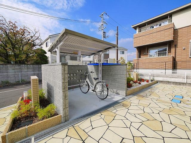 フォンテーヌ　Ｎ－Ⅵのその他共用部分|使いやすい駐輪場