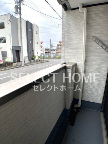 【バルコニー】 | リシェス岡崎駅前 | 落ち着いた時間を過ごせるバルコニーです