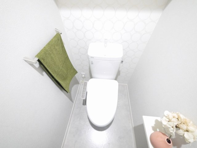 メゾンソワニエＢ棟のトイレ|落ち着いたトイレです