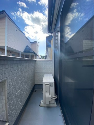 シャンブル・クレールBのバルコニー