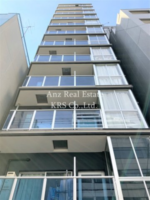 【外観】 | M.hills南船場 | クリアガラスがスタイリッシュな外観のマンションです♪