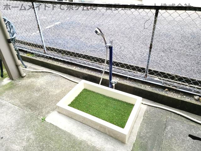 バッハレジデンス深井のその他共用部分|ペット専用足洗い場