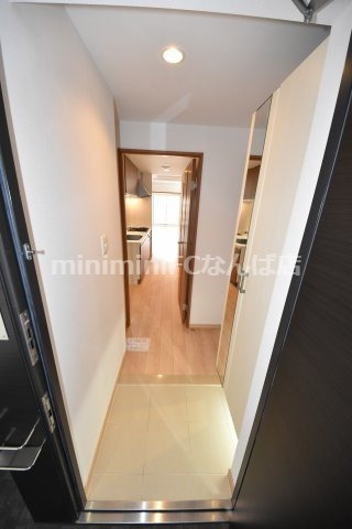 レオンコンフォート南堀江の玄関