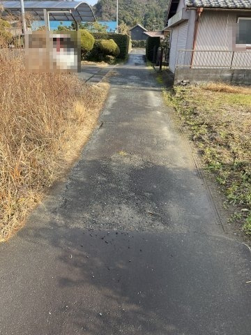 【前面道路含む現地写真】 | 磐田市寺谷新田　売土地　資材置場