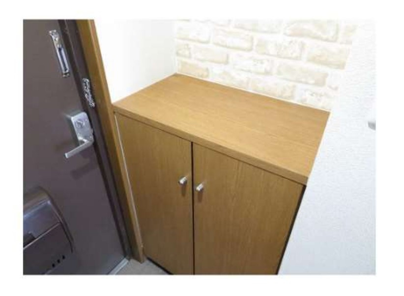 ラフィーネ出水の玄関|きれいな玄関です