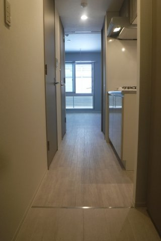 コンポジット元住吉の玄関
