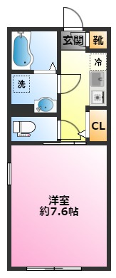 コンポジット元住吉の間取り|オートロック・宅配ボックス完備♪