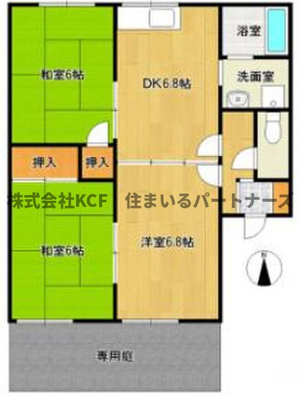 コスモハイツ柳瀬の間取り