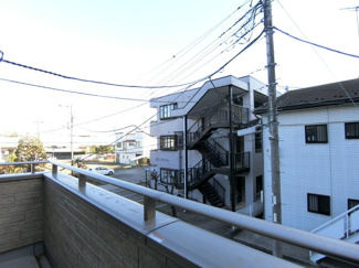 【展望】 | バルコニーからの眺望です♪2階にあるので人目が気にならないのが嬉しいですよね☆
