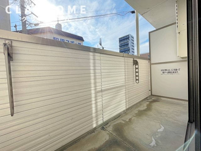TIERRA新安城　　刈谷市近郊の賃貸はクラスホームのバルコニー|イメージ画像になります