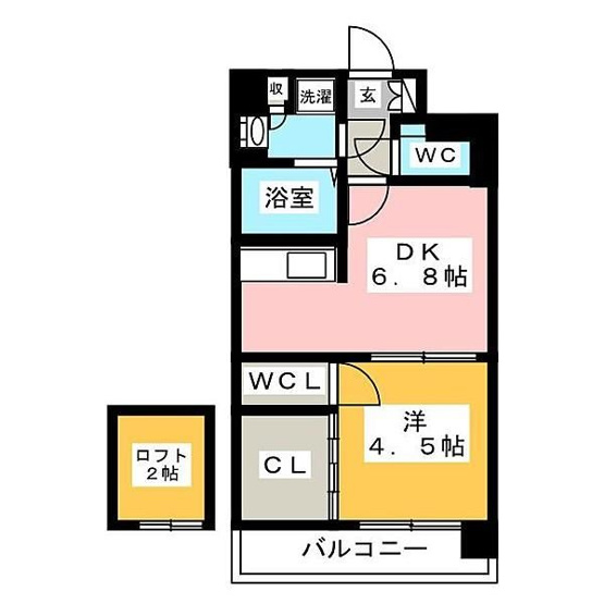 【間取り】 | ピュアドームデュエル博多
