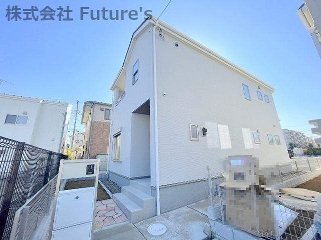 吉川市中央2丁目　新築戸建　全2棟　2号棟の外観|吉川市中央2丁目・新築戸建・2号棟・完成しました！是非一度内覧にお越しくださいませ！