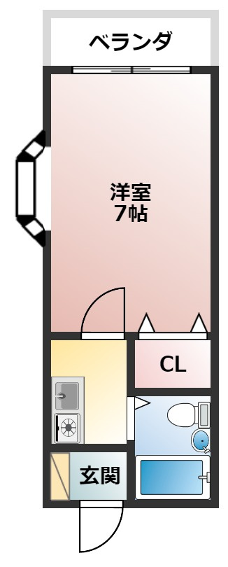 ウィル久保の間取り|イメージ画像になります
