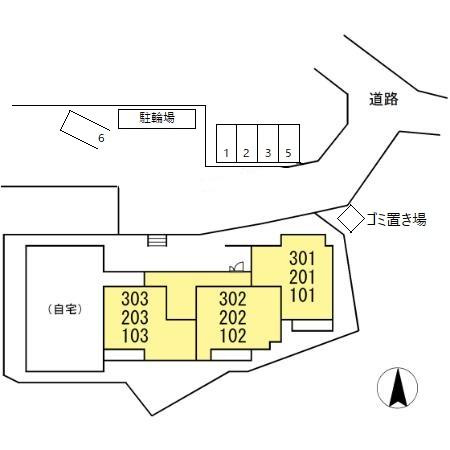 Prendre（プランドール）の区画図