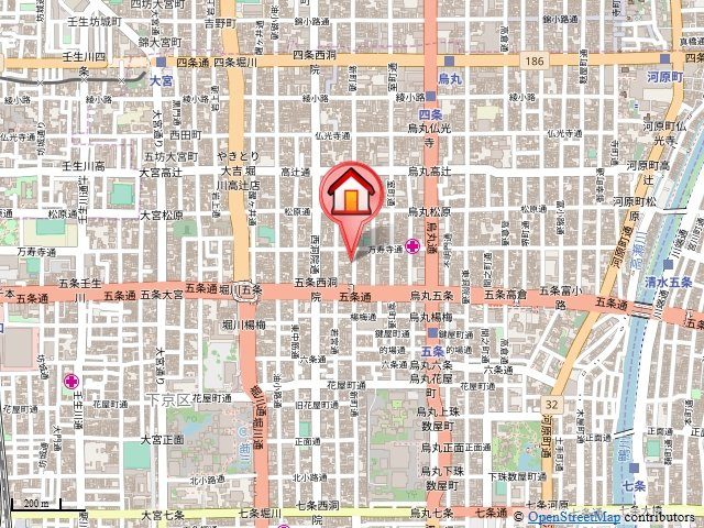 COSMIC WING（コスミックウイング）の地図