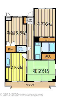 【間取り】 | サンライズマンション