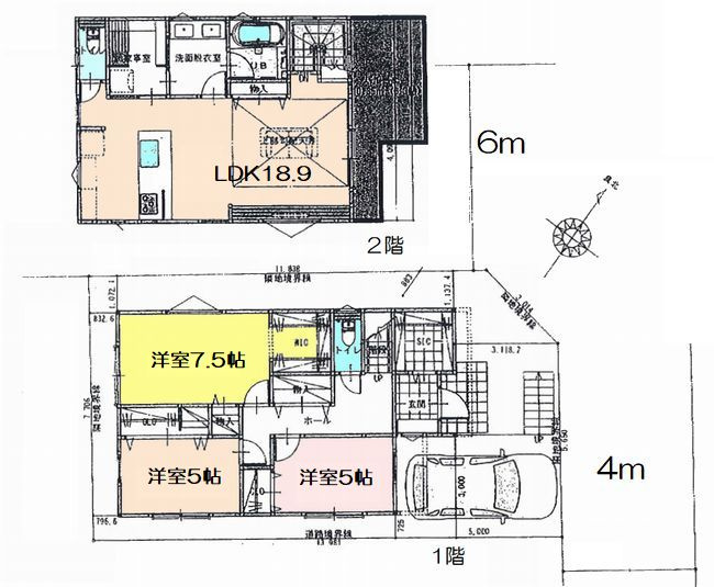 【参考プラン】 | 八王子市山田町　売地