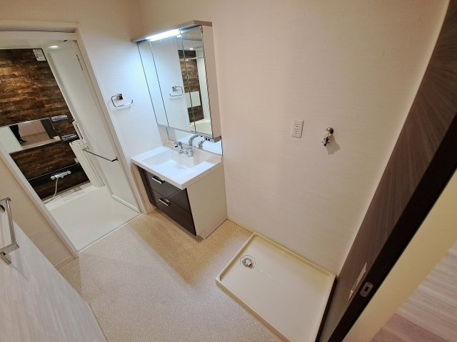 プレミアムコート甲子園の洗面所