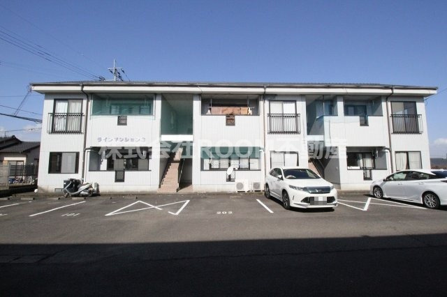 ラインマンション3の外観|外はこのようになっています