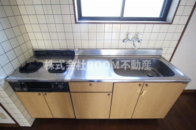 ラインマンション3のキッチン|キッチンです